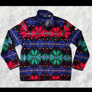Polo Ralph Lauren Snowflake Brushed Fleece Pullover New w/Tags XL RL Christmas